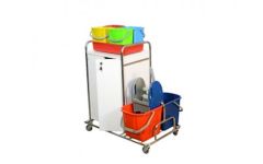 Dolaplı Ve Kovalı Kat Hizmet Arabası