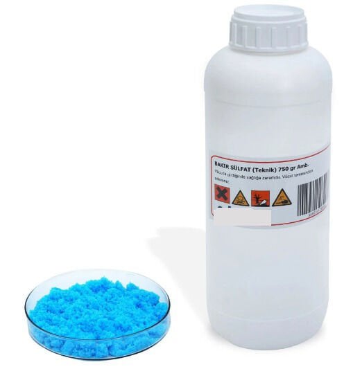 Bakır Sülfat Teknik 500 Gr.