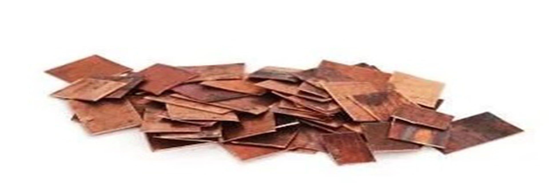 Bakır Parçaları 0.5x10x10 Mm. 200GR.
