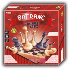 Ahşap Satranç Oyunu - Hamleni Yap!