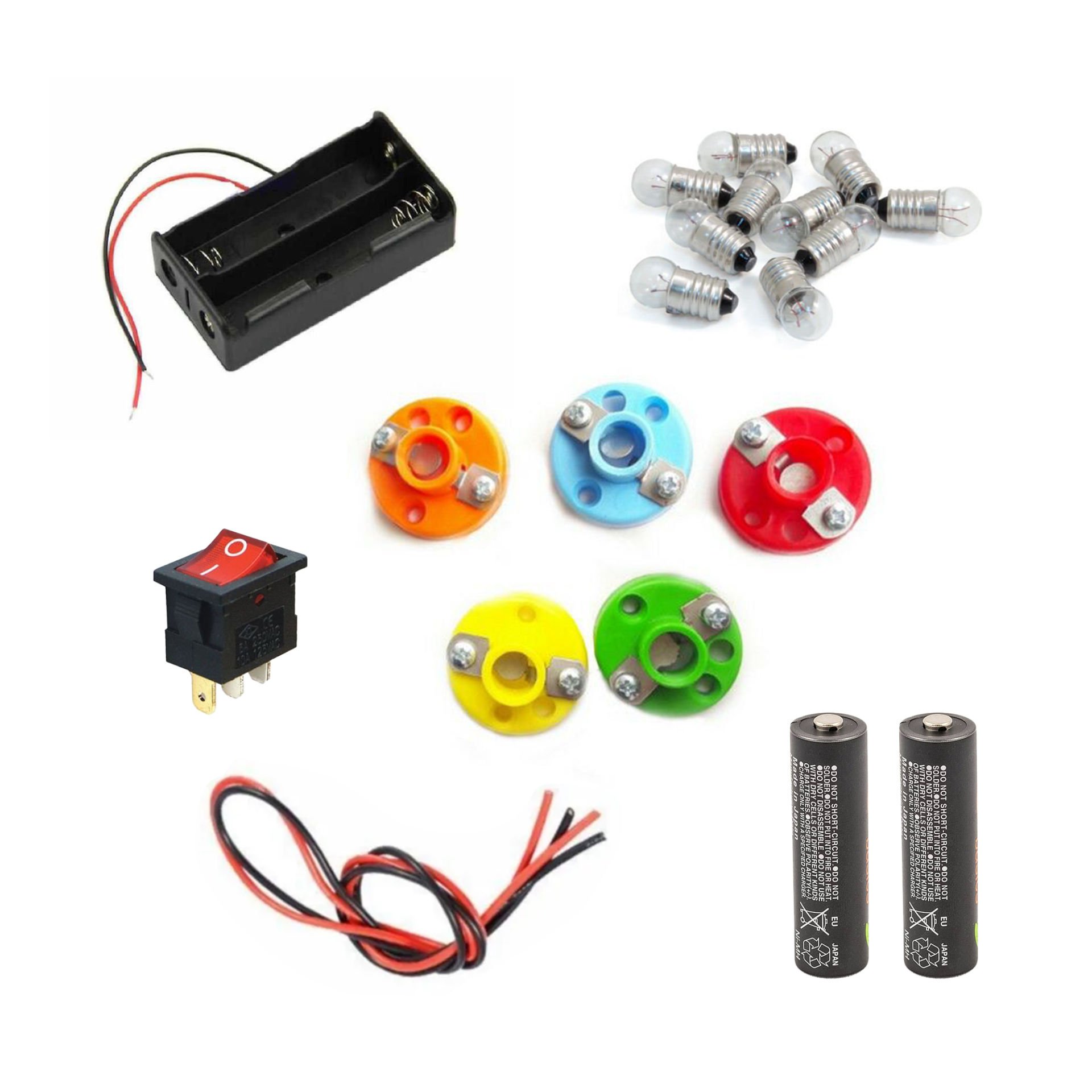 Basit Elektrik Devre Seti - 8 Parça