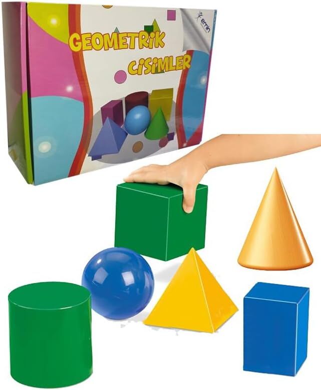 Geometrik Cisimler Seti | 6 Parça 10 cm