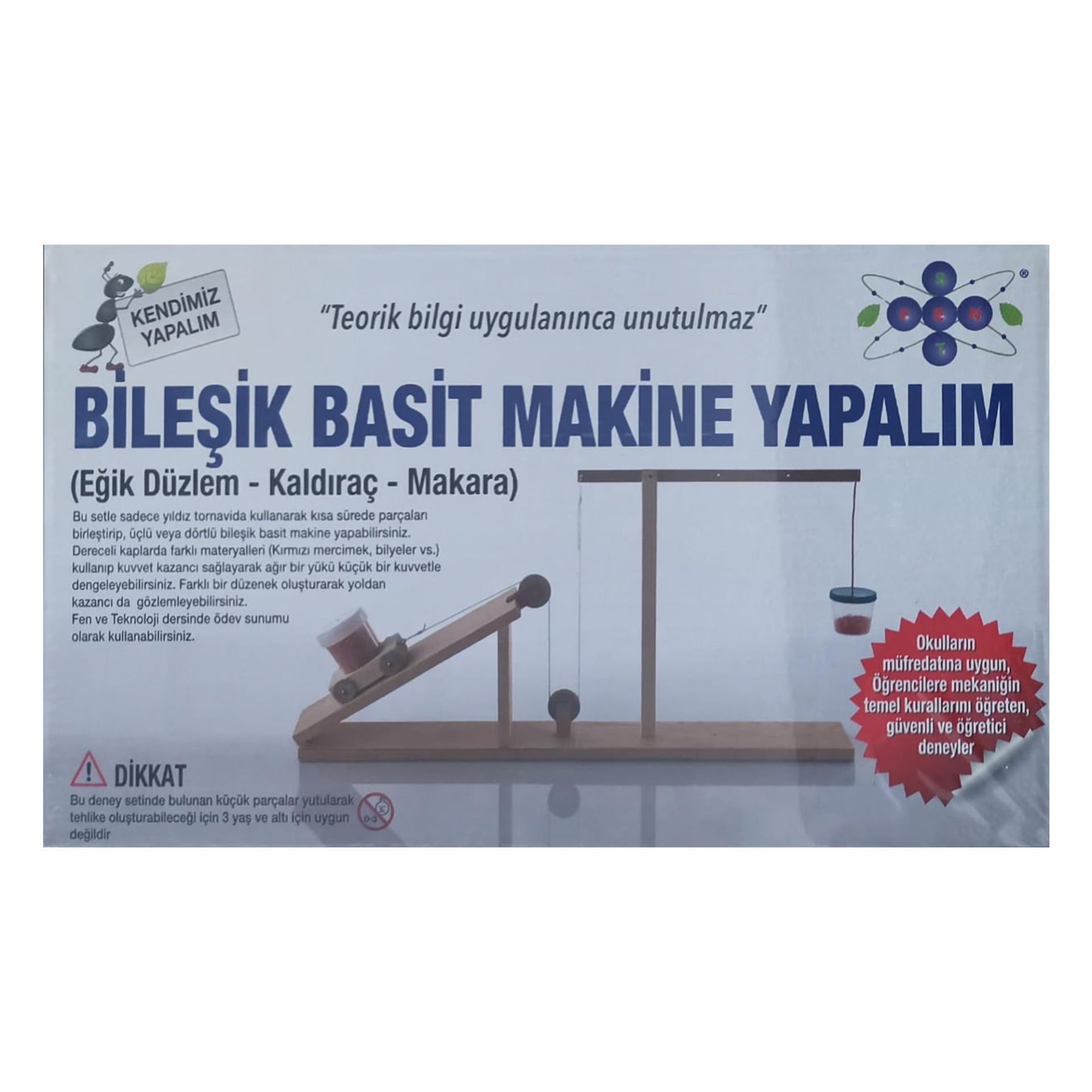 Bileşik Basit Makine Yapalım Deney Seti