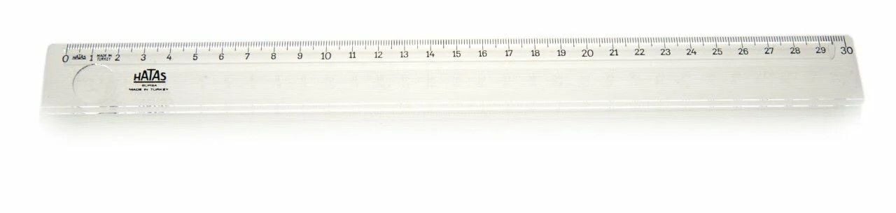 Cetvel (30 cm) Plastik