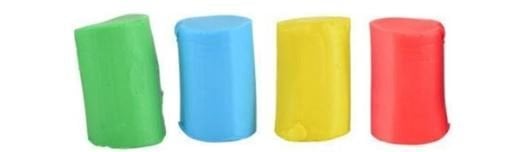 PLASTİLİN (Plasticine) Oyun Hamuru (4 Renk)