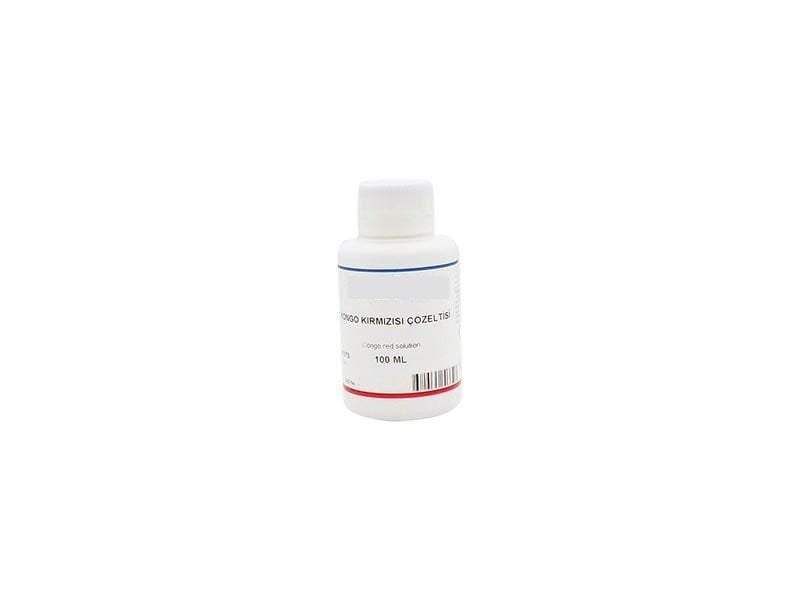 Kongo Kırmızısı Çözeltisi 100 Ml.