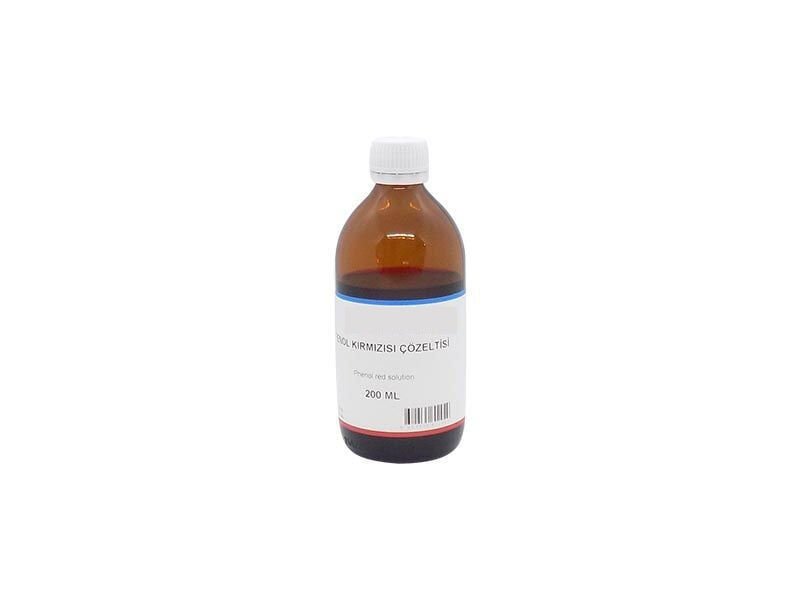Fenol Kırmızısı Çözeltisi 200 Ml.