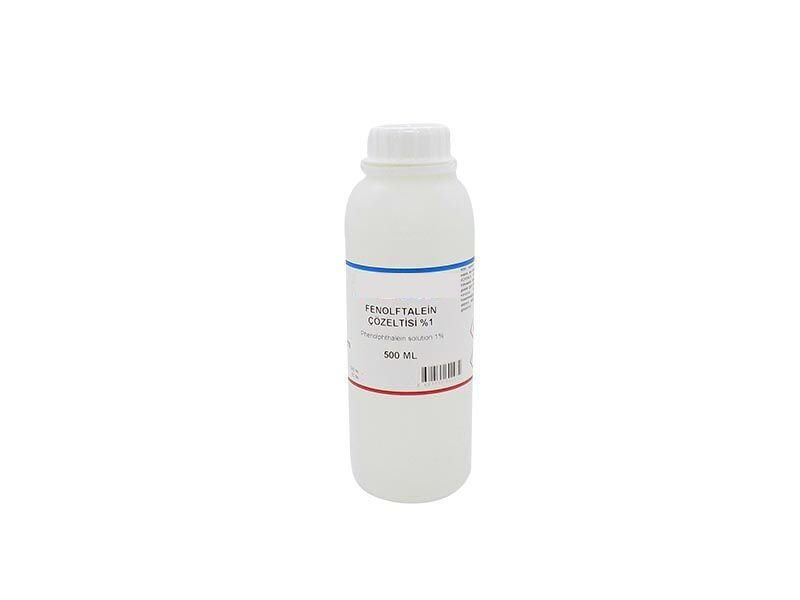 Fenolftalein Çözeltisi 500 Ml.
