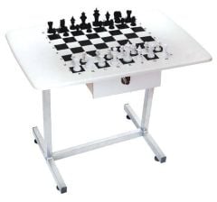 SATRANÇ MASASI | METAL | 60x80 | 3'LÜ SET