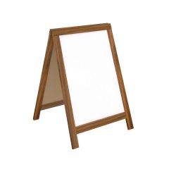 AHŞAP AYAKLI ÇATI TİPİ YAZI TAHTASI