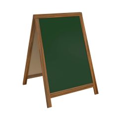 AHŞAP AYAKLI ÇATI TİPİ YAZI TAHTASI