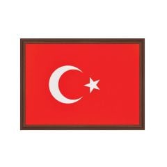 MDF Çerçeveli Türk Bayrağı (20x30)