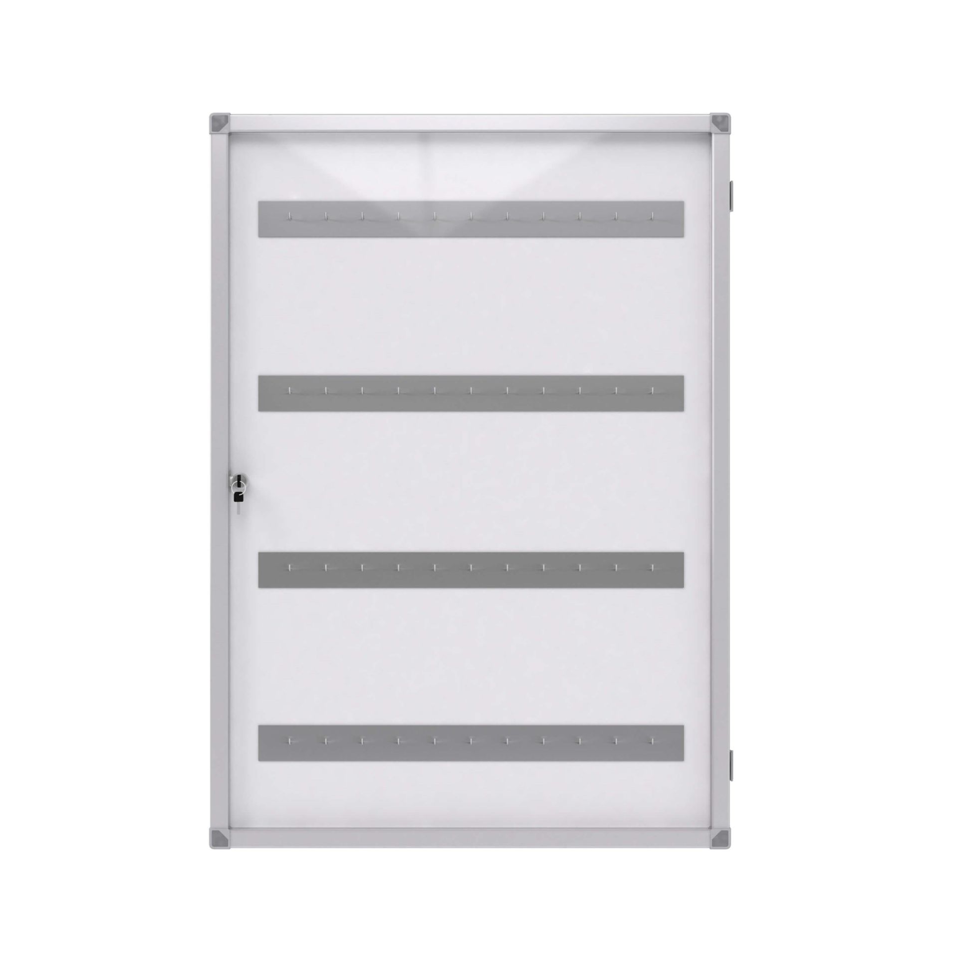 40'lı Anahtar Dolabı İnce Alüminyum Kapaklı (40x55)