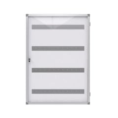 40'lı Anahtar Dolabı İnce Alüminyum Kapaklı (40x55)